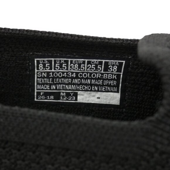 NWT Skechers Stretch Fit Black Sneakers Air-Cooled Memory Foam Womens 8.5 - Picture 8 of 14